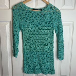 Liz Claiborne Crochet Sweater